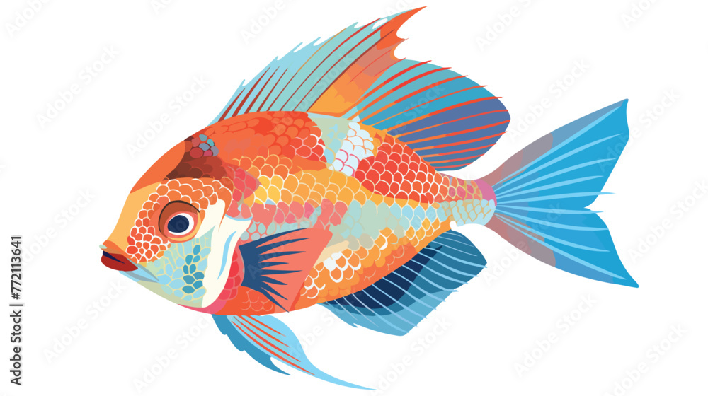 beauty of fish Perfect for logo illustrations 