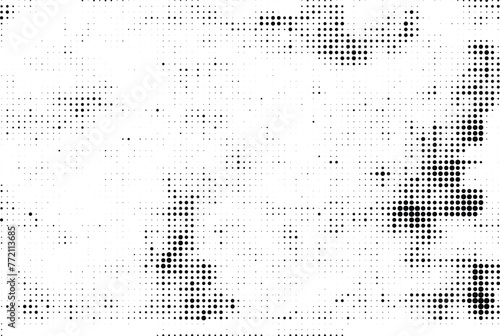 Halftone background vector, abstract backdrop design with two tone pattern