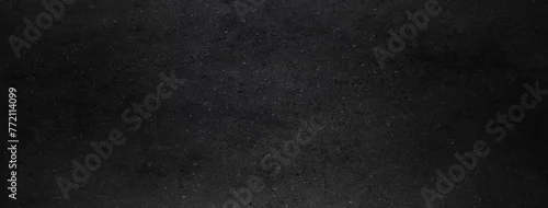 Panel kuchenny z motywem Dark black concrete wall background or texture