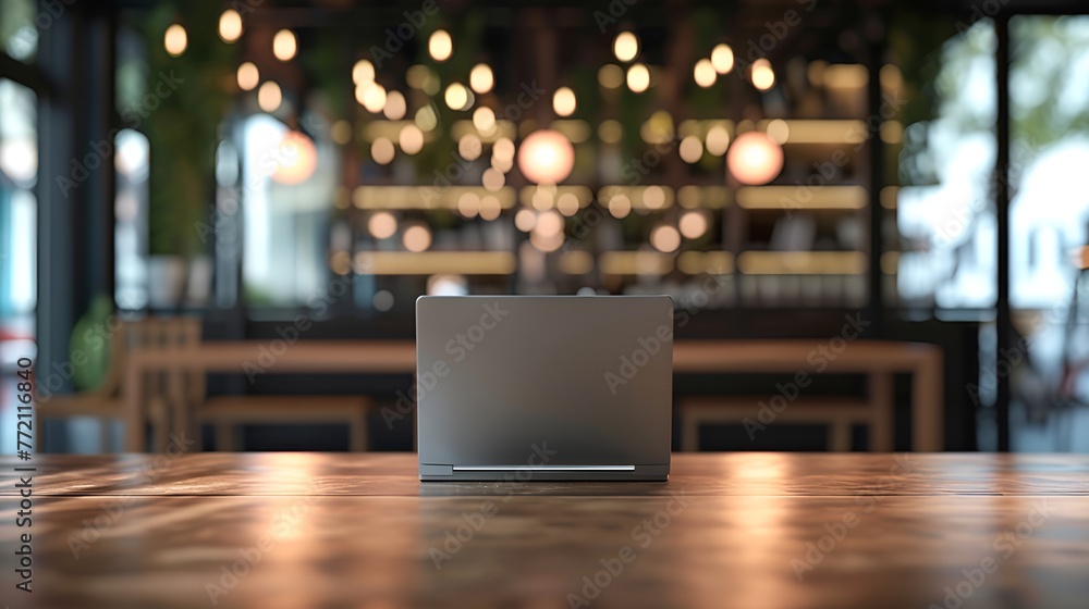 Celebrating Executive with Laptop in Blurred Co Working Space, Celebrating, executive, laptop, blurred co working space Celebrating Executive with Laptop in Blurred Co Working Space, Celebrating, executive, laptop, blurred co working space