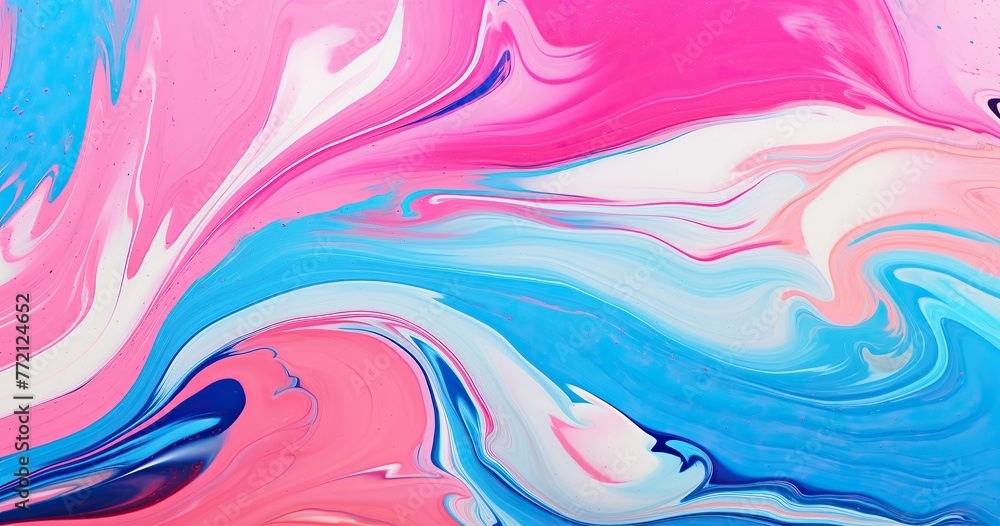 Abstract fluid art background with swirling colors and patterns