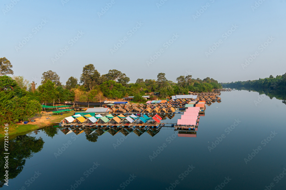 Riverside resting place, seating For relaxation, river holidays, for ...