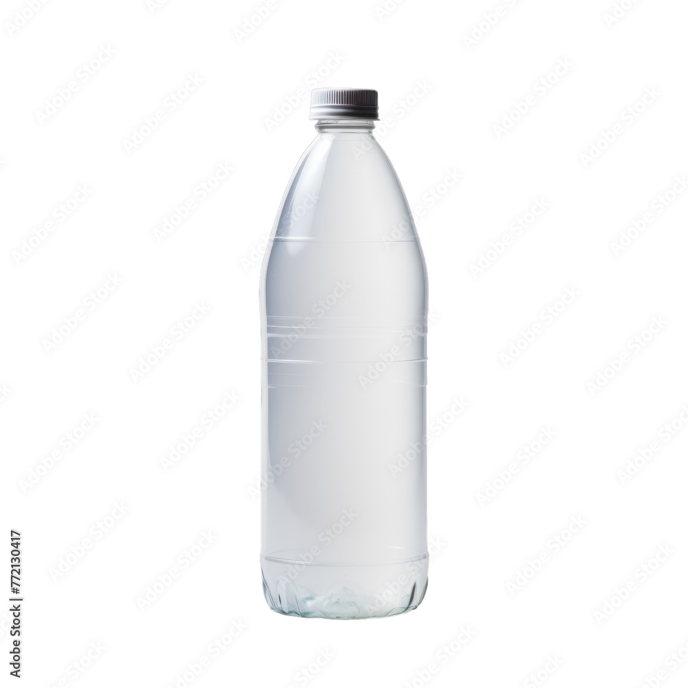White plastic bottle White plastic bottle