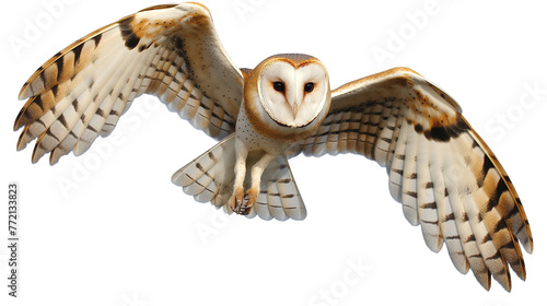 owl isolated on transparent background