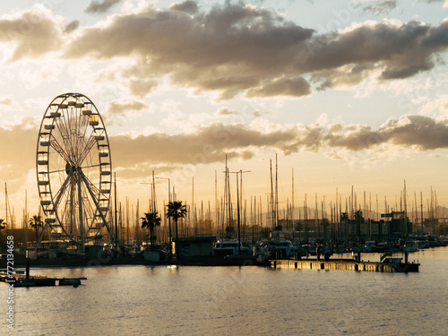 bord de mer avec roue