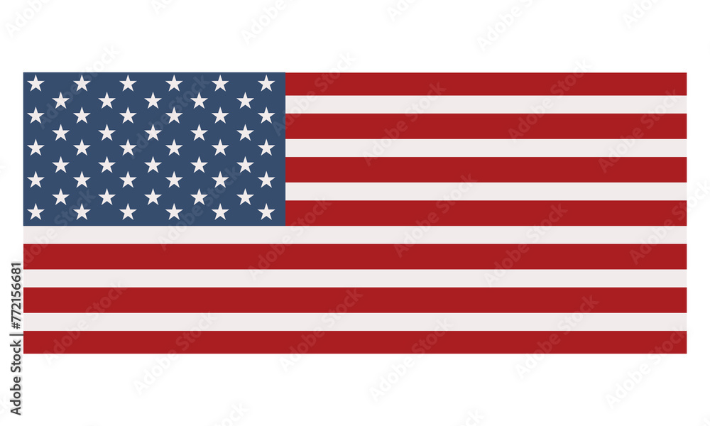 Naklejka premium American Flag, Handmade Calligraphy Vector Illustration, Motivational Quotes With Hand Lettering Typography Vector Design, Hand-Drawn Lettering Phrases, Stickers, Mugs And Templates.