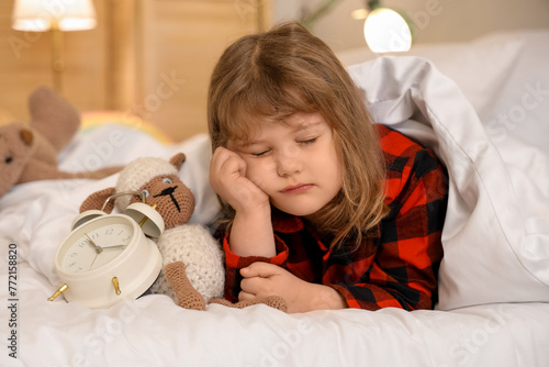 Adorable little girl with a...