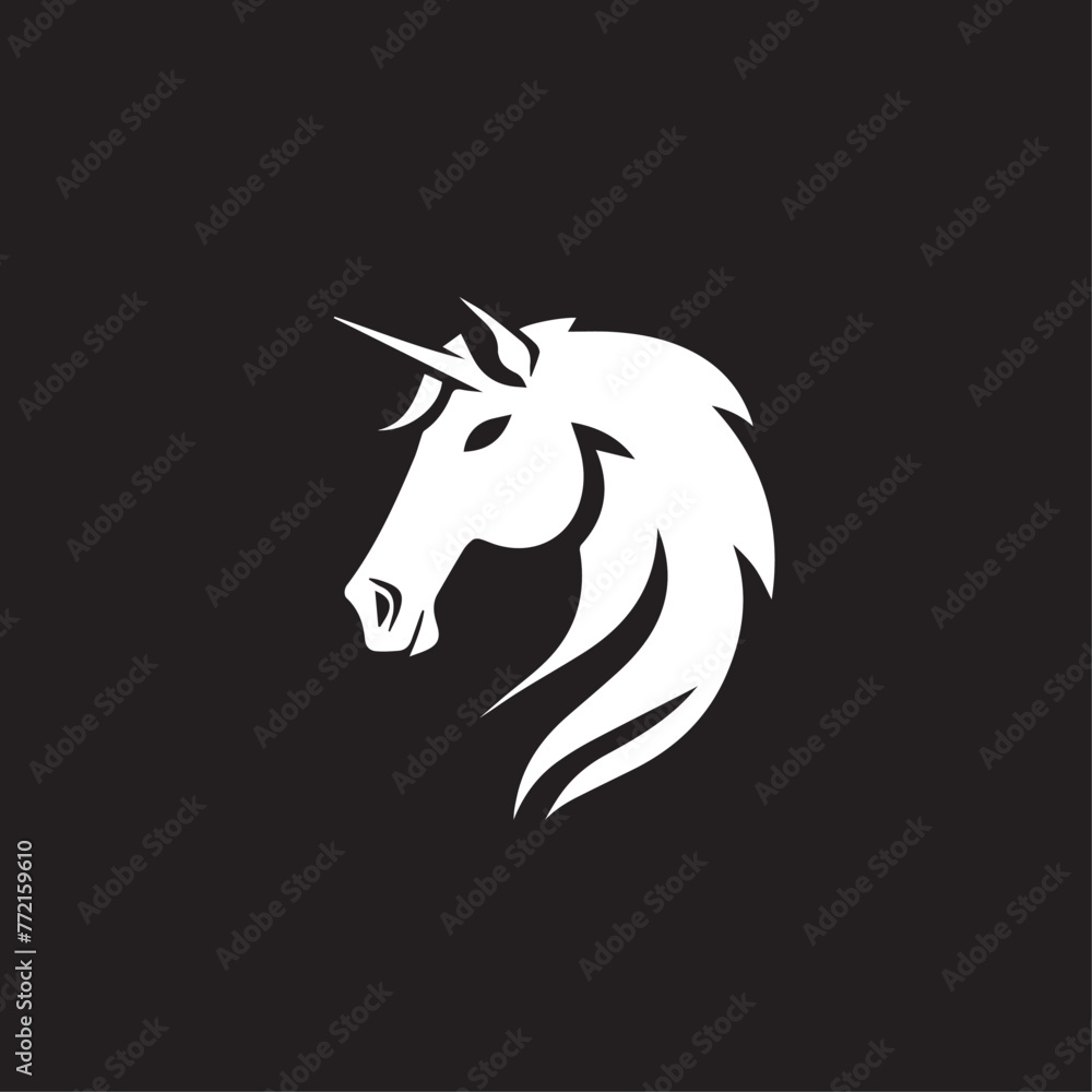 Horse in cartoon, doodle style . Image for t-shirt, web, mobile apps and ui. Isolated 2d vector illustration in logo, icon, sketch style, Eps 10, black and white. AI Generative