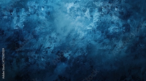 Monochrome colored canvas background in blue, gradient and ultra-clear, with solar highlights