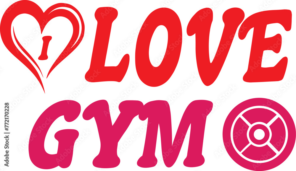 Gym svg design