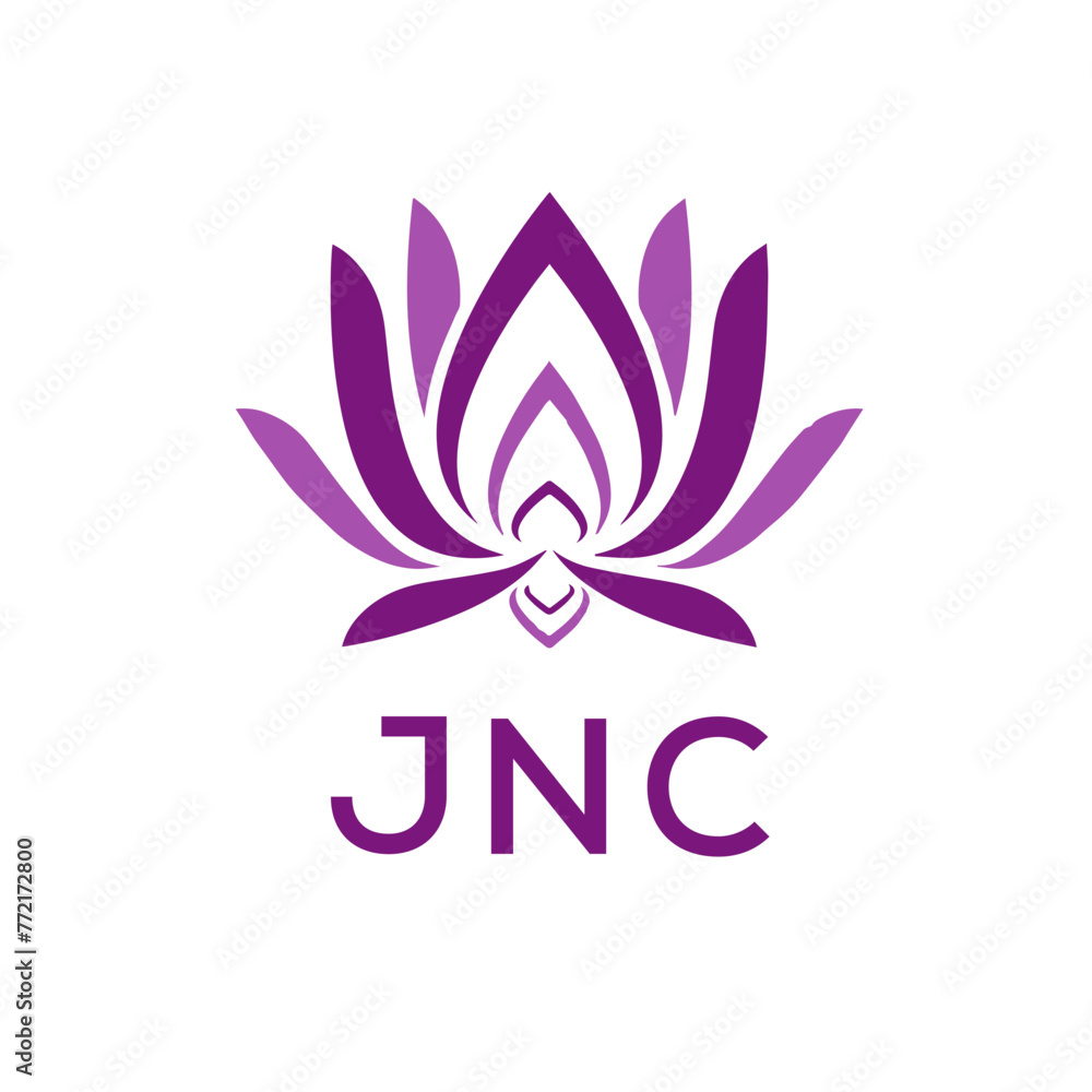JNc  logo design template vector. JNc Business abstract connection vector logo. JNc icon circle logotype.
