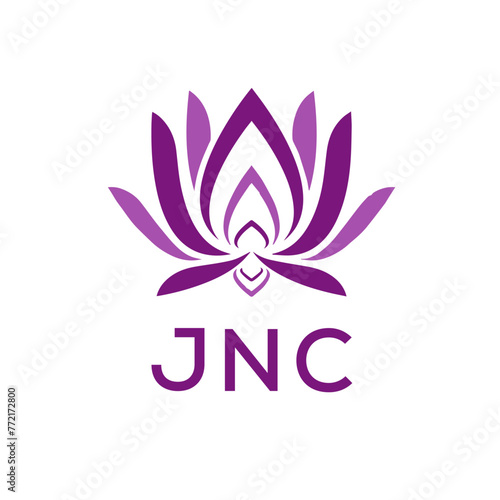 JNc logo design template vector. JNc Business abstract connection vector logo. JNc icon circle logotype. 