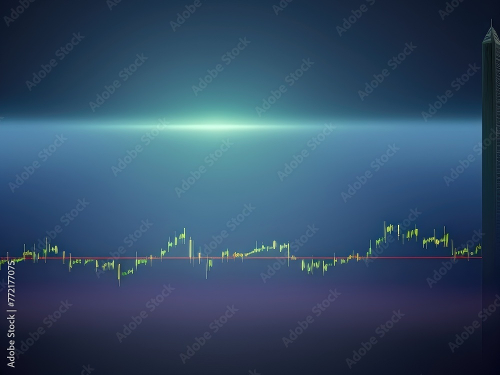 Stock market graph background design Stock market graph background design