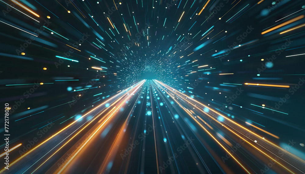 Digital Transformation: Illustrate the empowerment brought by digital connectivity and 5G networks, showcasing how these technologies fuel innovation, collaboration, and efficiency in today's digital 