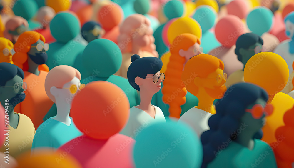 engagement and participation of communities in virtual spaces, showcasing the diverse interactions and connections facilitated by digital platforms