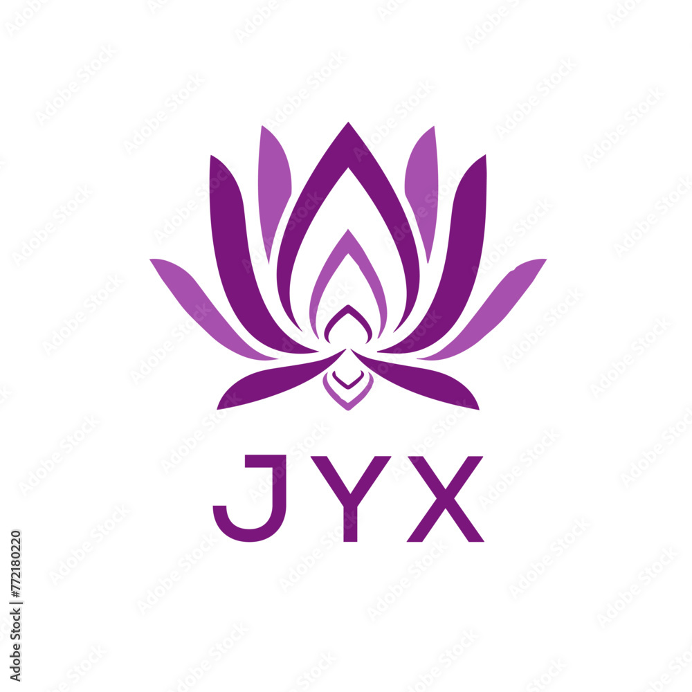 JYX  logo design template vector. JYX Business abstract connection vector logo. JYX icon circle logotype.
