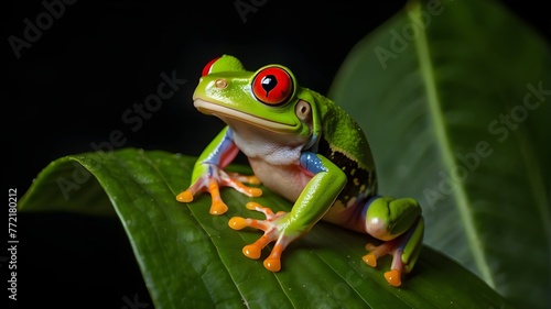 red eyed tree frog © Kashwat