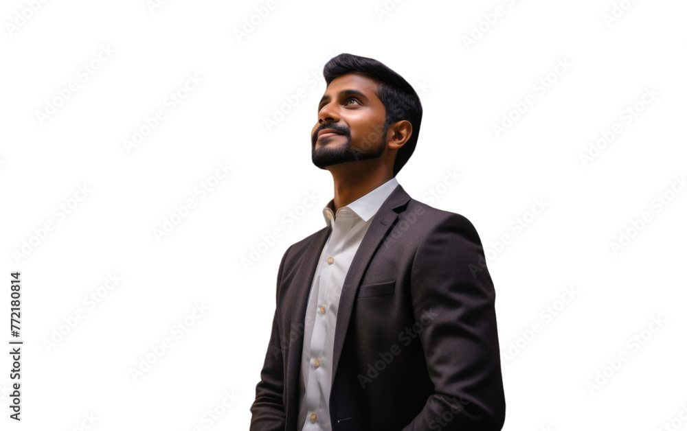 A man in a stylish suit and tie stands with hands in pockets, exuding confidence and contemplation A man in a stylish suit and tie stands with hands in pockets, exuding confidence and contemplation