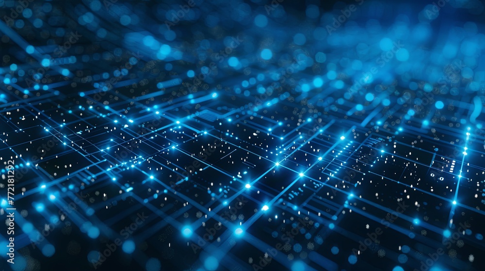 a diagonal matrix background in blue colors on pure black background a diagonal matrix background in blue colors on pure black background