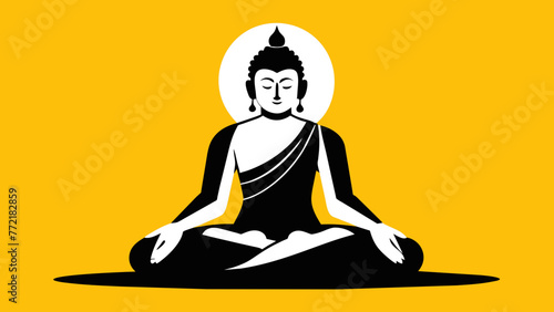 Unlock Inner Peace Discover Stunning Meditating Buddha Vector Art