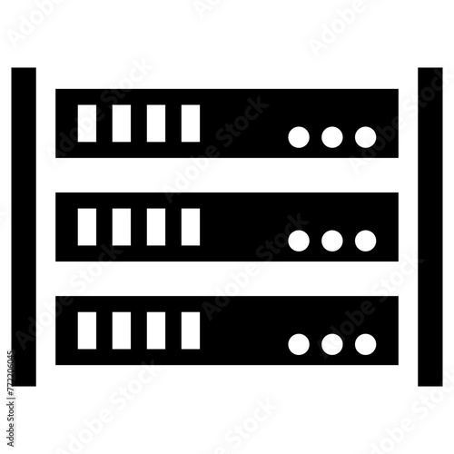 storage icon, simple vector design