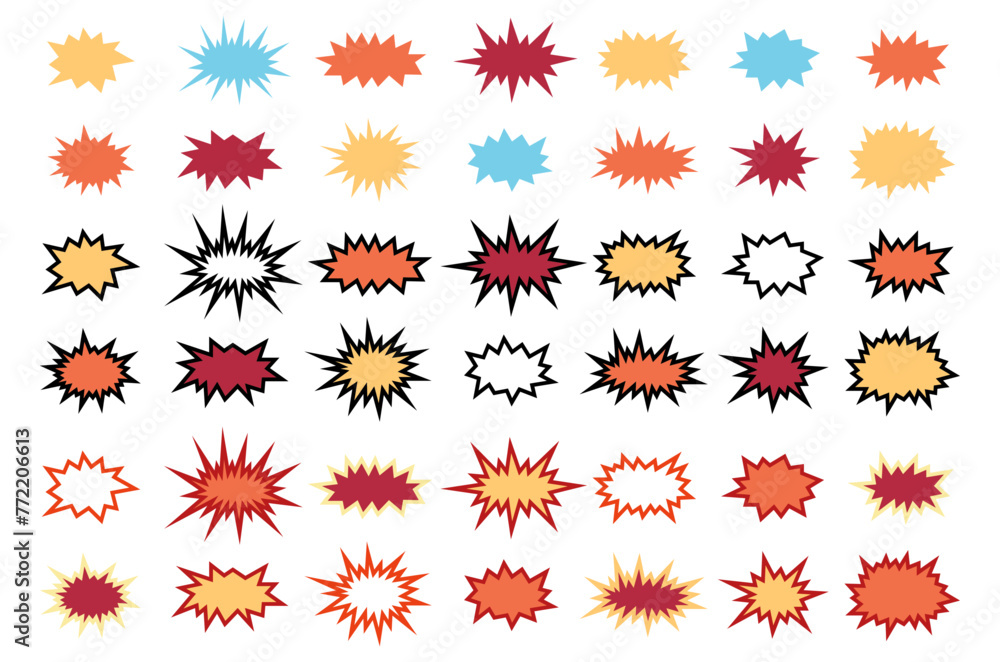 comic blast bomb bang boom burst explosion set graphic design pop art illustration retro vintage fun action blow effect decorative bubble dialog message sign frame explode outline cartoon comic blast bomb bang boom burst explosion set graphic design pop art illustration retro vintage fun action blow effect decorative bubble dialog message sign frame explode outline cartoon