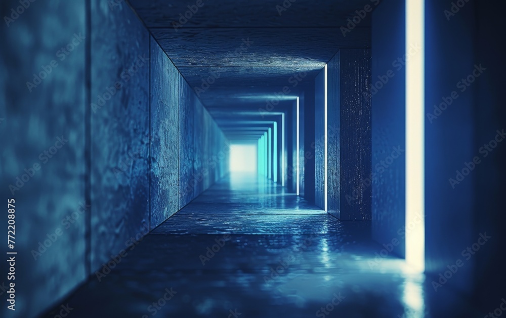 abstract perspective background, dark light, 3d render abstract perspective background, dark light, 3d render
