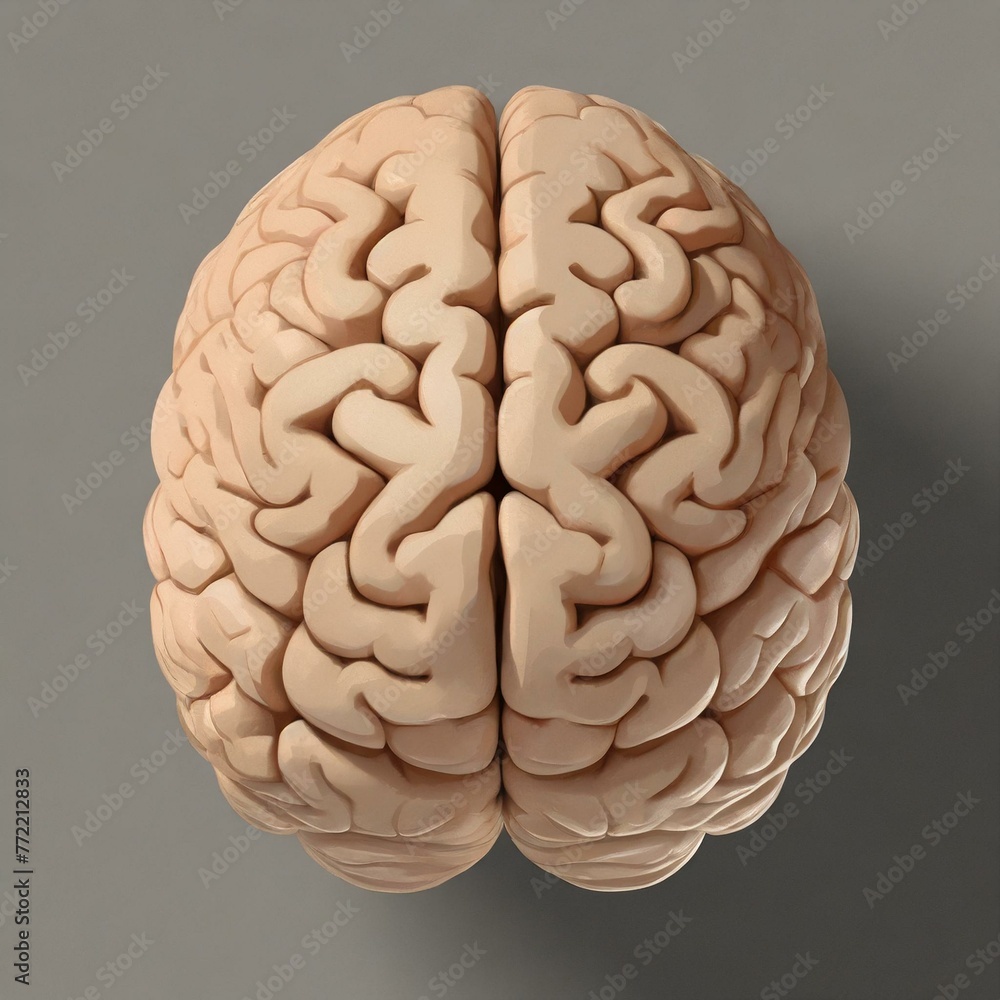 human brain illustration human brain illustration