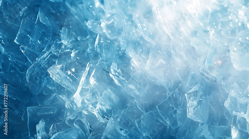 frozen ice background
