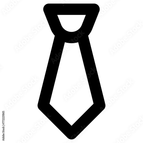 tie icon, simple vector design