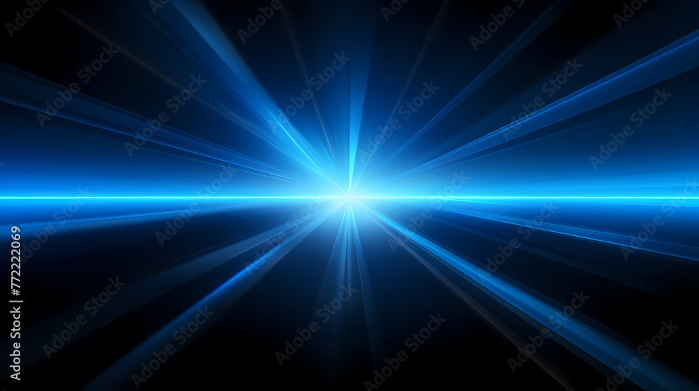 Abstract blue glowing background with light beams background Abstract blue glowing background with light beams background