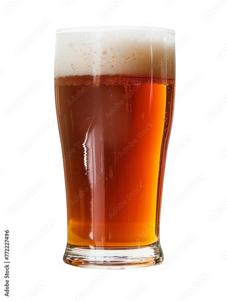 Pint of Beer, cut out, isolated on transparent background. Pint of Beer, cut out, isolated on transparent background.