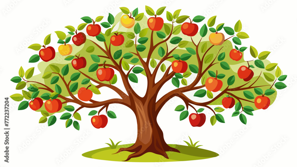 Apple tree  and svg file