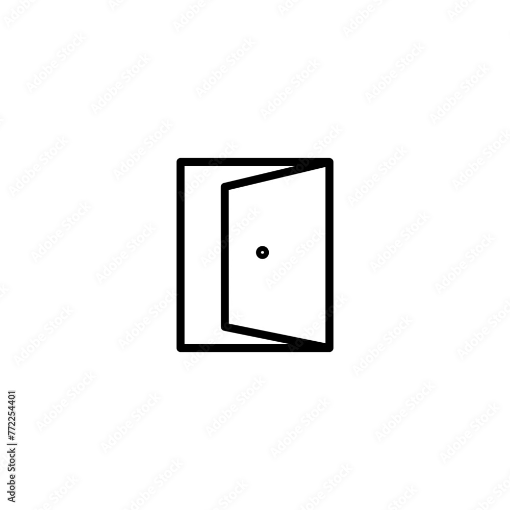 door line icon door line icon