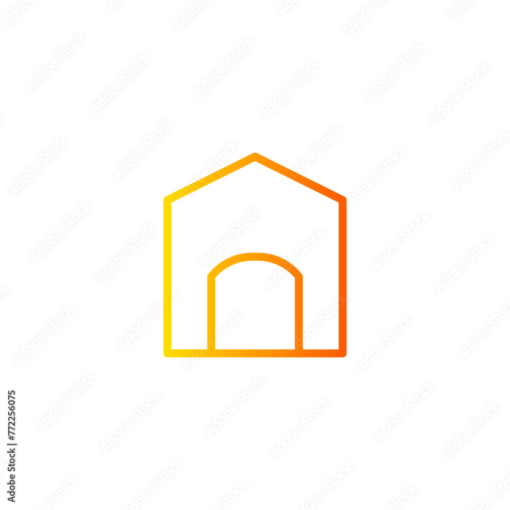 house gradient icon house gradient icon