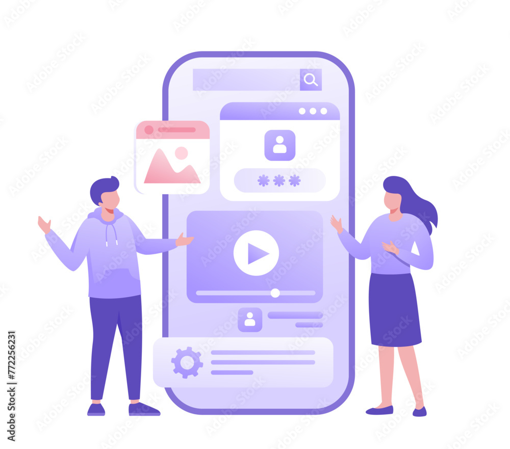 Web development. programming languages. css, html, it, ui. programmer cartoon character developing website, coding. flat vector illustration banner for website Web development. programming languages. css, html, it, ui. programmer cartoon character developing website, coding. flat vector illustration banner for website