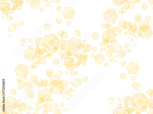 幾何学（六角形）の壁紙。シームレス。