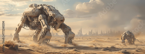 Mechanical Mirage: Giants of the Dunes © Manuel