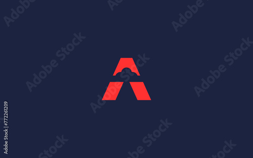 letter a ufo logo icon design vector design template inspiration