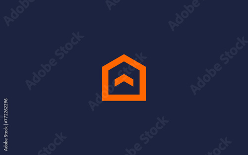 house with direction logo icon design vector design template inspiration