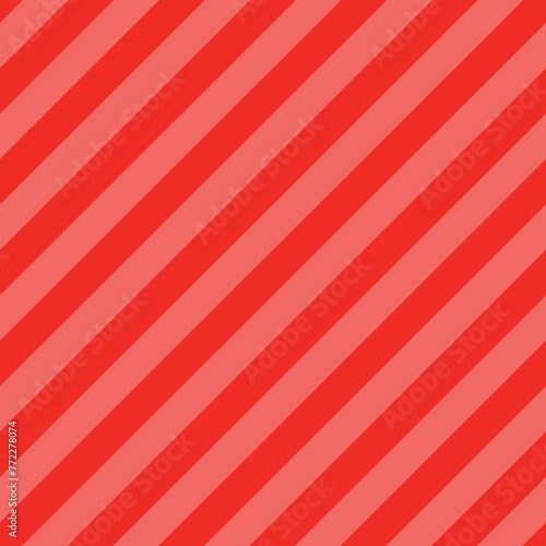 Seamless red Pastel color Striped Background 45-degree