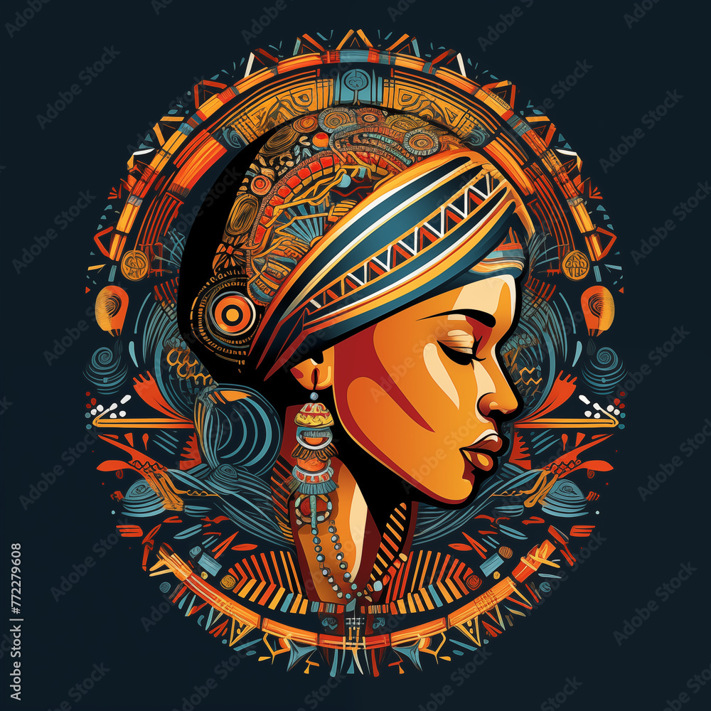 Portrait of Xhosa Woman Portrait of Xhosa Woman