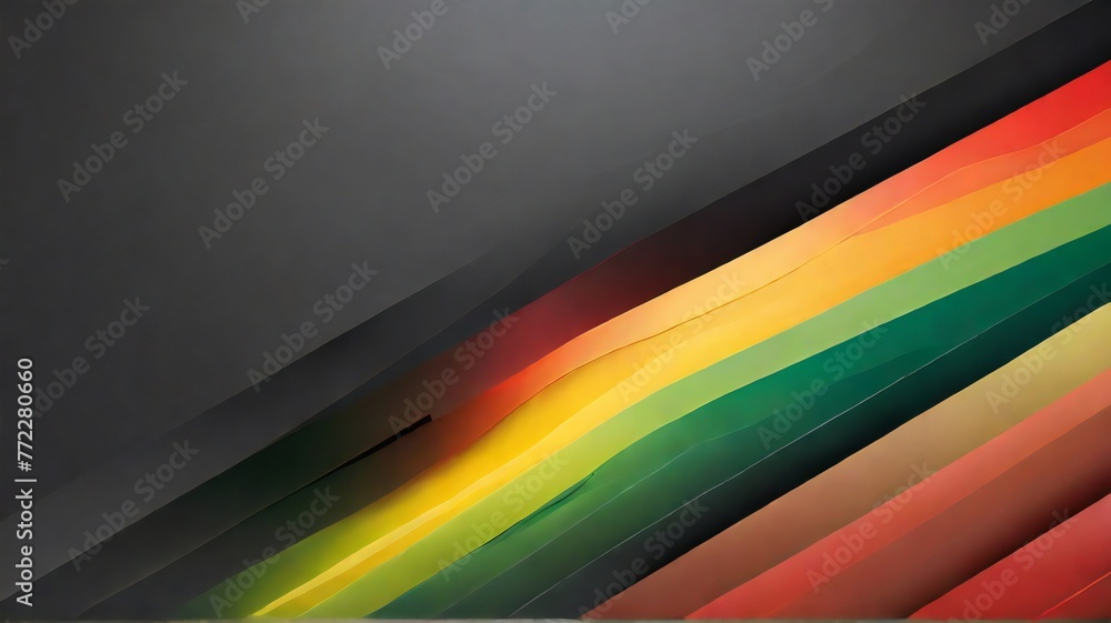 Fototapeta premium background in shades of black, red, yellow, and green. a visually appealing and versatile backdrop suitable for a variety of design applications. generative ai