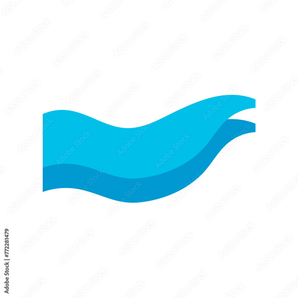 Wave water shape Wave water shape
