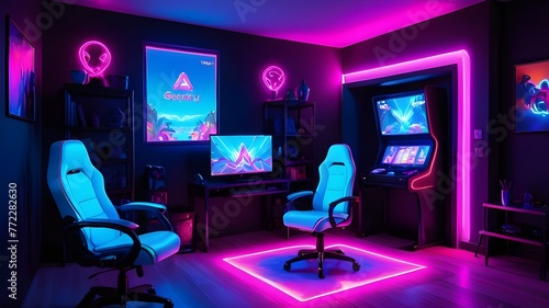 Neon Nexus Where Gaming Dreams Spark