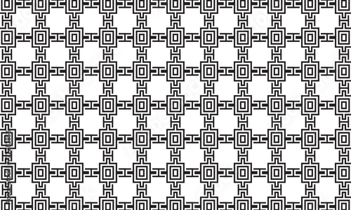 Embrace timeless elegance with this captivating black and white geometric pattern. Perfect for adding sophistication to your designs.