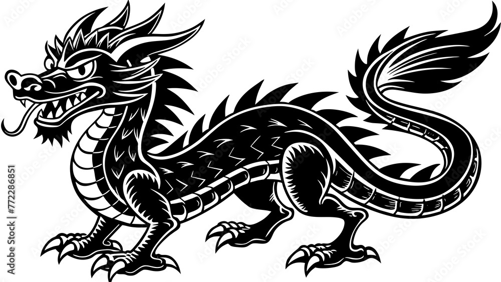 dragon and svg file dragon and svg file