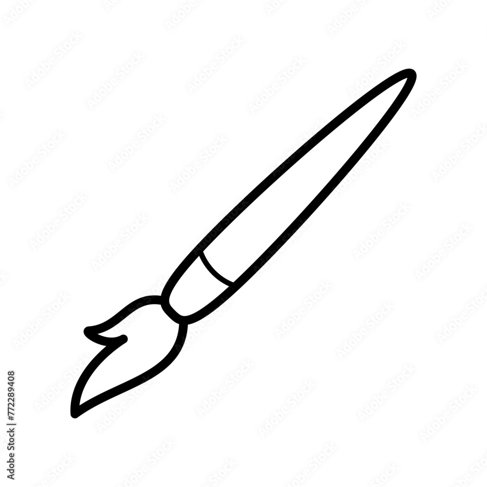 Obraz premium Paintbrush icon