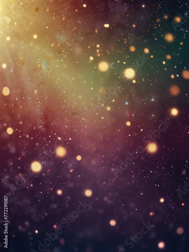 colorful glitter texture abstract banner background Abstract blur and bokeh effect background