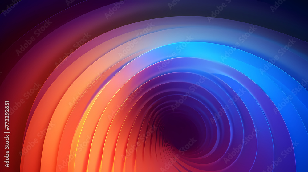 Abstract background of circles and curves Abstract background of circles and curves